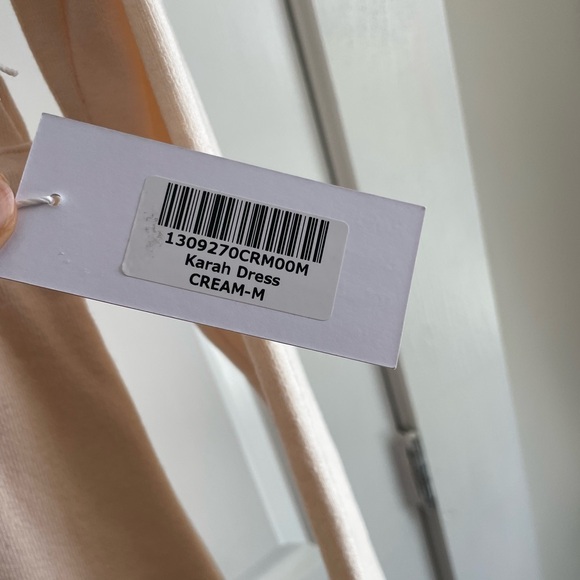 Reformation Karah Dress Cream M - Picture 9 of 11